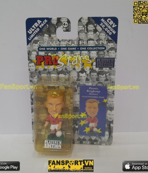 Tượng Dennis Bergkamp 10 Netherlands 1998 1999 2000 corinthian PRO281
