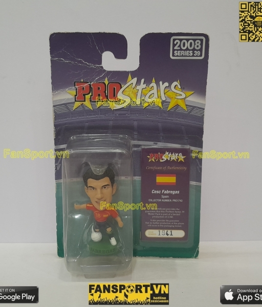 Tượng Fabregas 18 Spain 2008 2009 home corinthian PRO1743 Tây Ban Nha