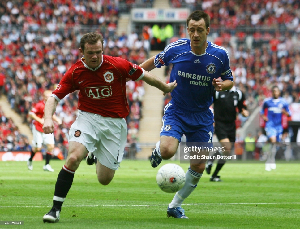 Ball official match FA Cup Final 2007 Chelsea Manchester United bóng