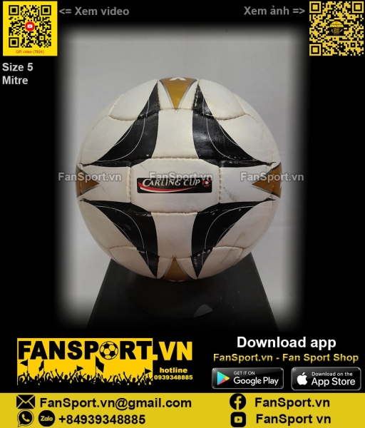 Ball official match Carling Cup Final 2006 Manchester United Mitre