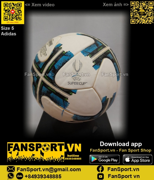 Ball official match UEFA Super Cup 2017 Real Madrid Manchester United