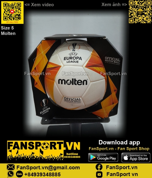 Ball official match Europa League Final 2021 Manchester United Molten