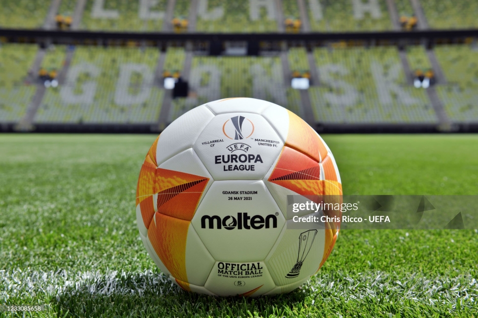 Ball official match Europa League Final 2021 Manchester United Molten