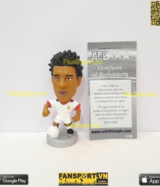 Tượng Frank Rijkaard 8 AC Milan 1988 1989 1990 away corinthian PP936