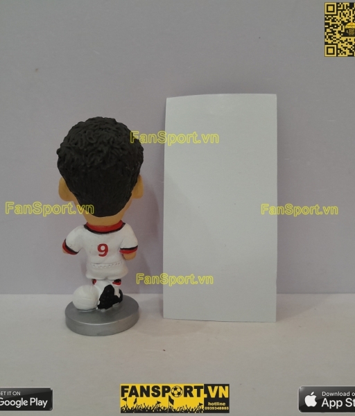 Tượng Marco Van Basten AC Milan 1988 1989 1990 away corinthian PP935