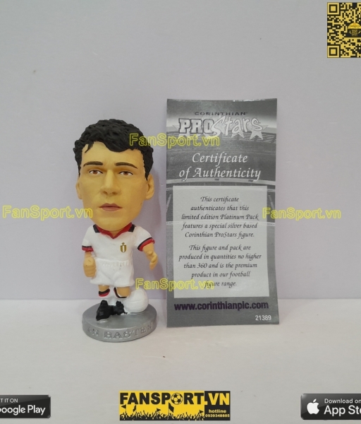 Tượng Marco Van Basten AC Milan 1988 1989 1990 away corinthian PP935