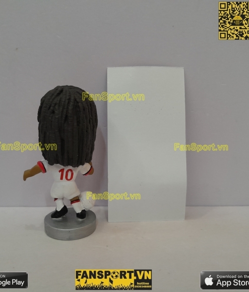 Tượng Ruud Gullit 10 AC Milan 1988 1989 1990 away corinthian PP934