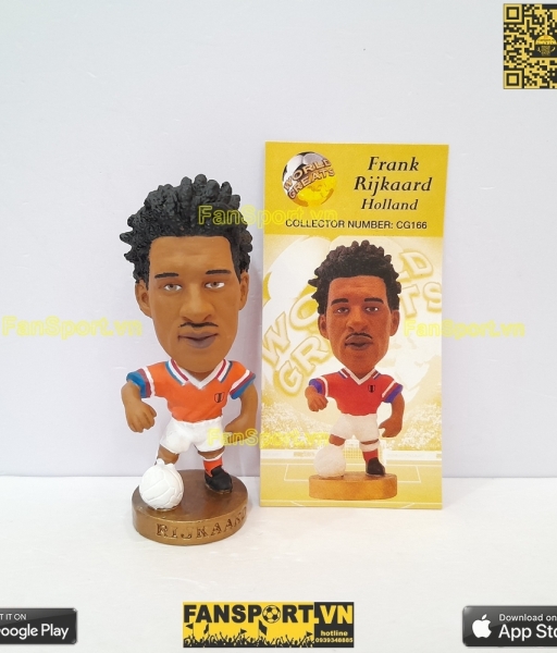 Tượng Frank Rijkaard 17 Netherlands 1991 1992 1993 corinthian CG166
