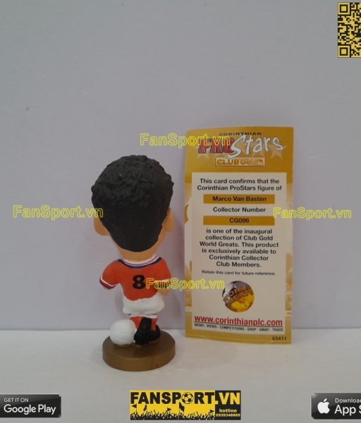 Tượng Marco Van Basten 8 Netherlands 1991 1992 1993 corinthian CG096