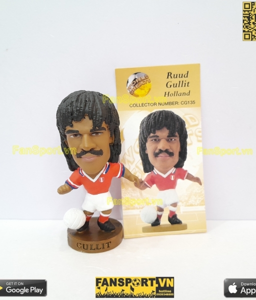 Tượng Ruud Gullit 10 Netherlands 1991 1992 1993 home corinthian CG135