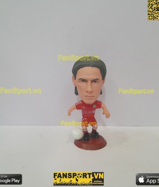 Tượng mô hình Fernando Torres 9 Liverpool 2010 2011 home red kodoto