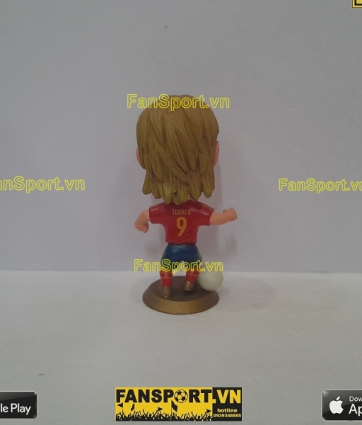 Tượng Fernando Torres 9 Spain 2012 2013 home red kodoto Tây Ban Nha