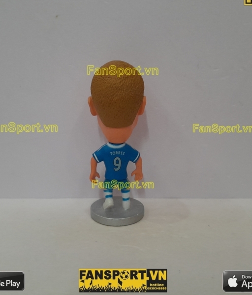 Tượng cầu thủ Fernando Torres 9 Chelsea 2013-2014 home blue kodoto