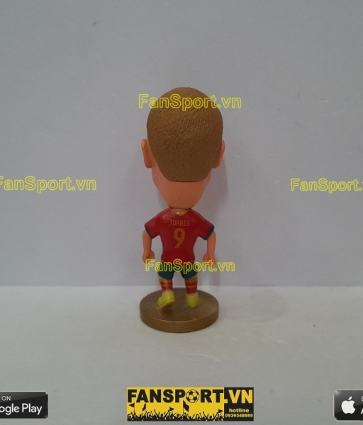 Tượng Fernando Torres 9 Spain 2013 2014 home red kodoto Tây Ban Nha