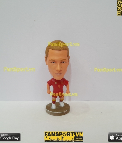 Tượng Fernando Torres 9 Spain 2014 2015 home red kodoto Tây Ban Nha