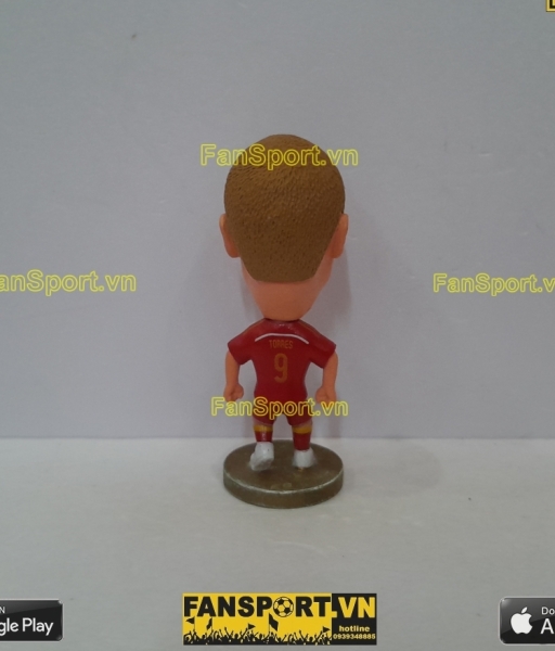 Tượng Fernando Torres 9 Spain 2014 2015 home red kodoto Tây Ban Nha