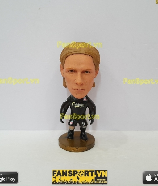 Tượng Fernando Torres 9 Liverpool 2009 2010 away soccerwe repaint