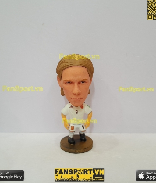 Tượng Fernando Torres 9 Spain 2014 2015 third white soccerwe repaint
