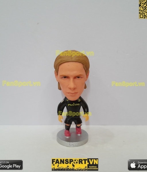 Tượng Fernando Torres 9 AC Milan 2016 2017 away black repaint soccerwe