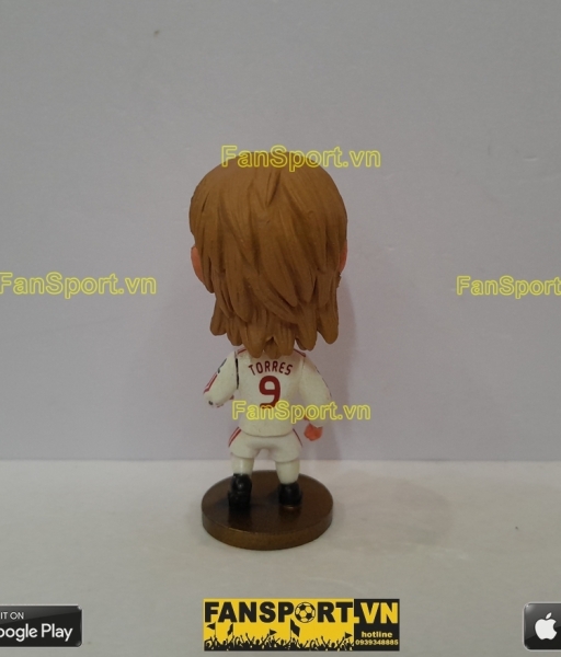 Tượng Fernando Torres 9 Liverpool 2009 2010 third soccerwe repaint
