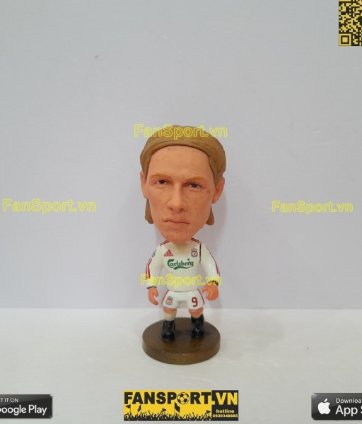 Tượng Fernando Torres 9 Liverpool 2009 2010 third soccerwe repaint