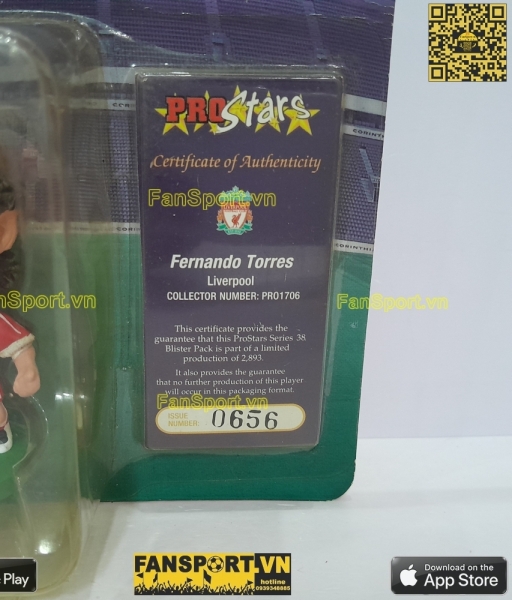 Tượng Torres 9 Liverpool 2006 2007 2008 home corinthian PRO1706 2450