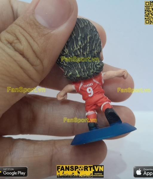 Tượng Torres 9 Liverpool 2006 2007 2008 home microstars MC11050 red