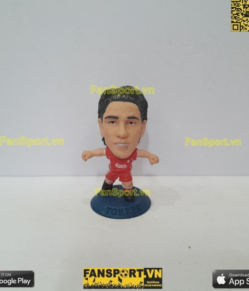 Tượng Torres 9 Liverpool 2006 2007 2008 home microstars MC11050 red