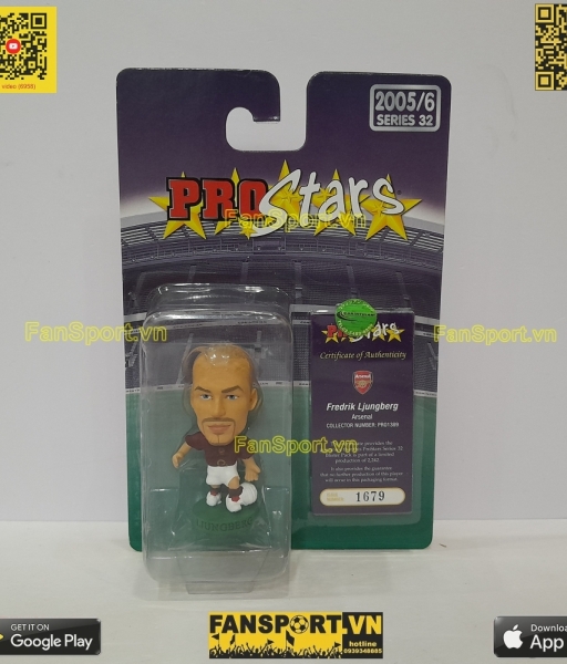 Tượng Freddie Ljungberg 8 Arsenal 2005 2006 home corinthian PRO1389
