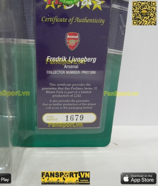 Tượng Freddie Ljungberg 8 Arsenal 2005 2006 home corinthian PRO1389