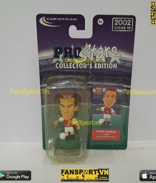 Tượng Ljungberg 8 Arsenal 2002 2003 2004 home red corinthian PRO694