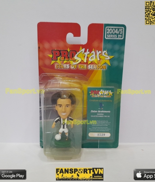 Tượng Zlatan Ibrahimovic 9 Juventus 2004-2005 home corinthian PRO1162