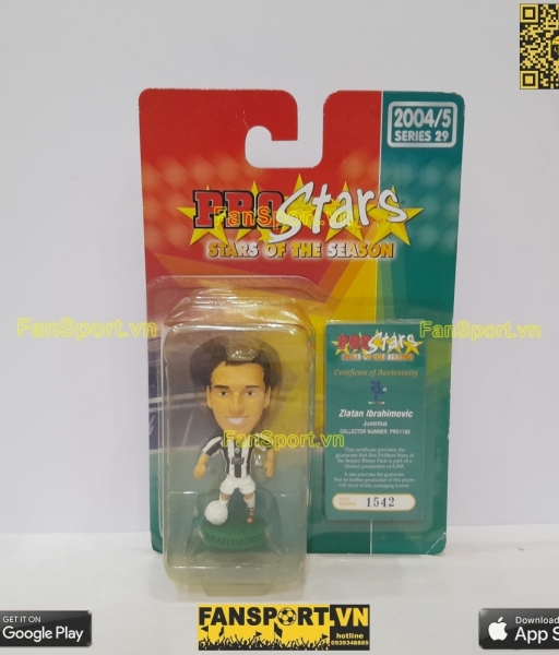 Tượng Zlatan Ibrahimovic 9 Juventus 2004-2005 home corinthian PRO1162