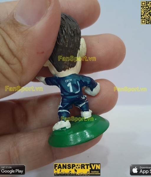 Tượng Petr Cech 1 Chelsea 2006-2007 home blue microstar MC9335