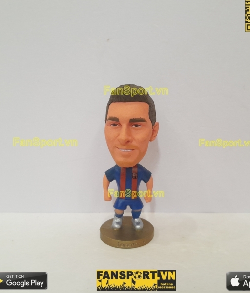 Tượng Lionel Messi 10 Barcelona 2016 2017 home red blue soccerwe