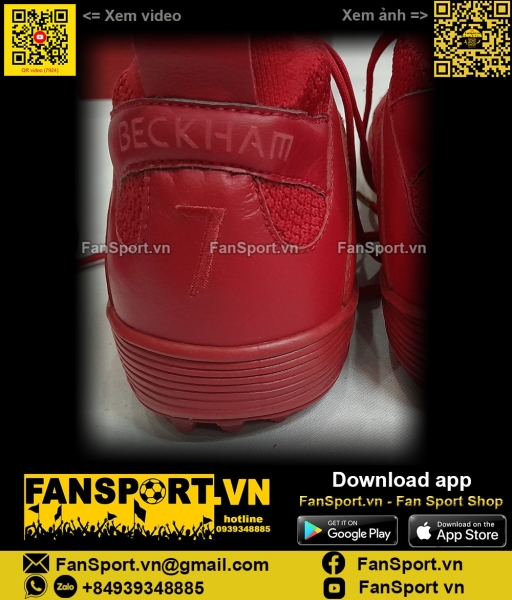 Giày David Beckham Adidas Predator Accelerator Turf AP9869