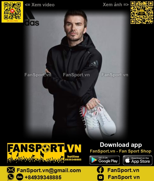 Giày Adidas David Beckham Ultraboost 19 DB99 shoes FW1970 Shoes white