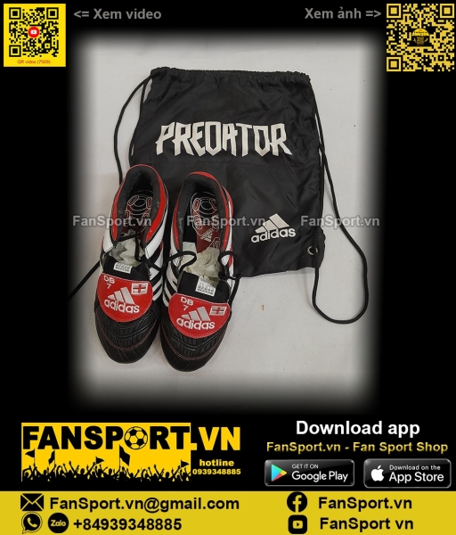 Giày Adidas Predator Accelerator FG 1998 20th Anniversary shoes BB0166