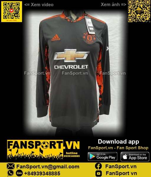 Áo De Gea 1 Manchester United Europa League Final 2021 shirt FN2368 gk