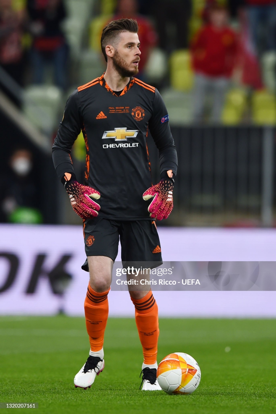 Áo De Gea 1 Manchester United Europa League Final 2021 shirt FN2368 gk