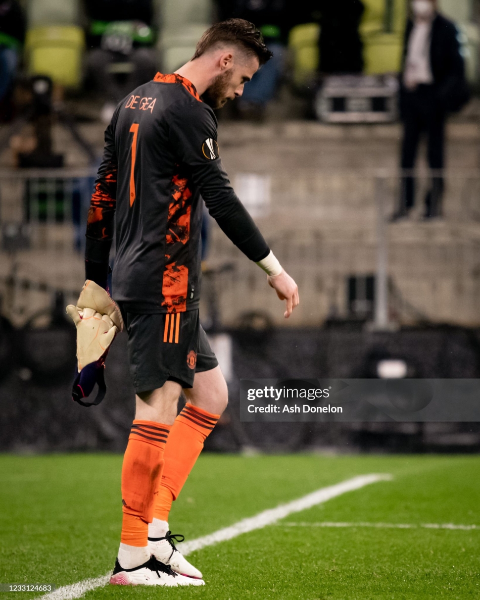 Áo De Gea 1 Manchester United Europa League Final 2021 shirt FN2368 gk
