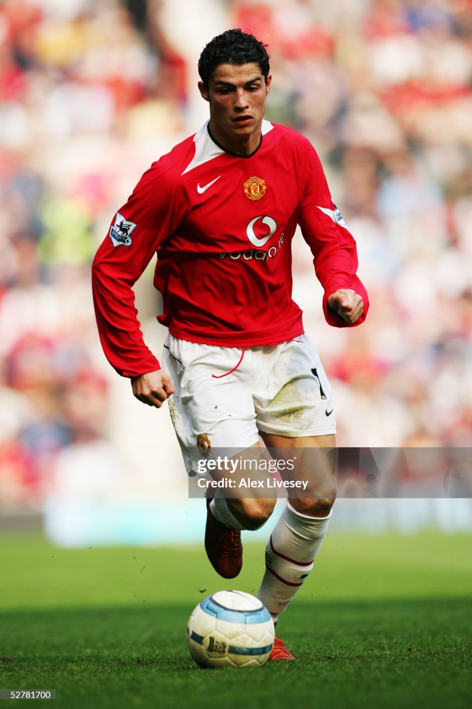 Áo Ronaldo 7 Manchester United 2004 2005 2006 home shirt jersey 118835