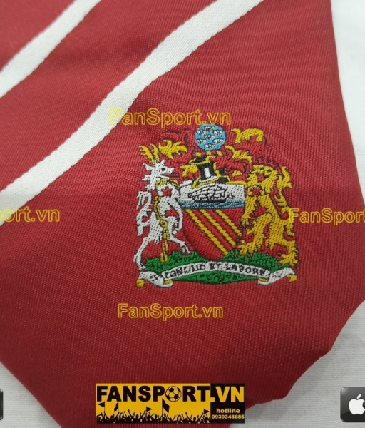 Cà vạt Manchester United European 1968 winner tie red