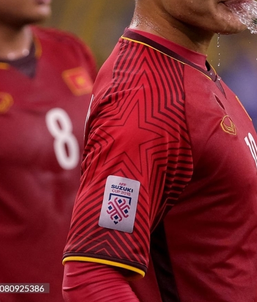 Patch AFF Suzuki Cup 2018 Vietnam Malaysia badge original