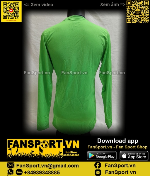 Áo đấu thủ môn Việt Nam 2009 2010 goalkeeper gk green 288966 Nike long