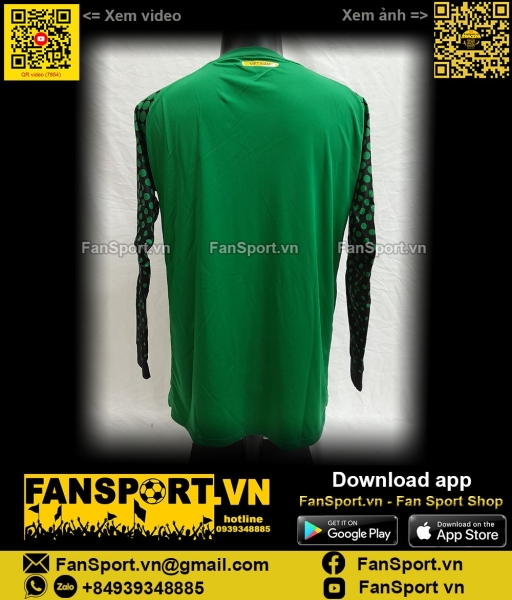 Áo thủ môn Việt Nam 2010-2011 shirt goalkeeper Vietnam green jersey