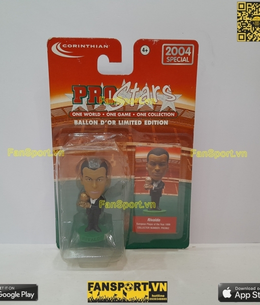 Tượng Rivaldo Ballon D'or 1999 European Player of the Year PRO962