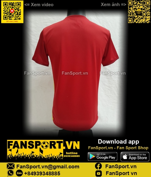 Áo đấu Việt Nam 2021 2022 home đỏ shirt jersey Vietnam Grand Sport