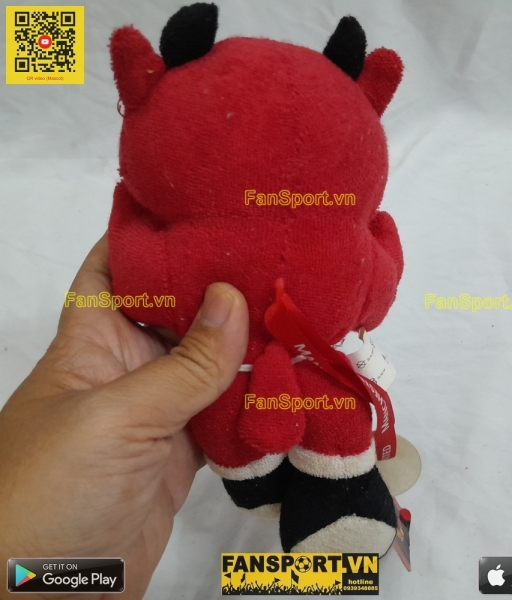 Thú bông treo 18cm Fred The Red mascot Manchester United