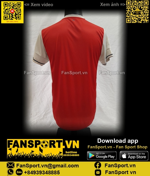 Áo đấu Arsenal 2016-2017 home shirt jersey red 749712 Puma bóng đá